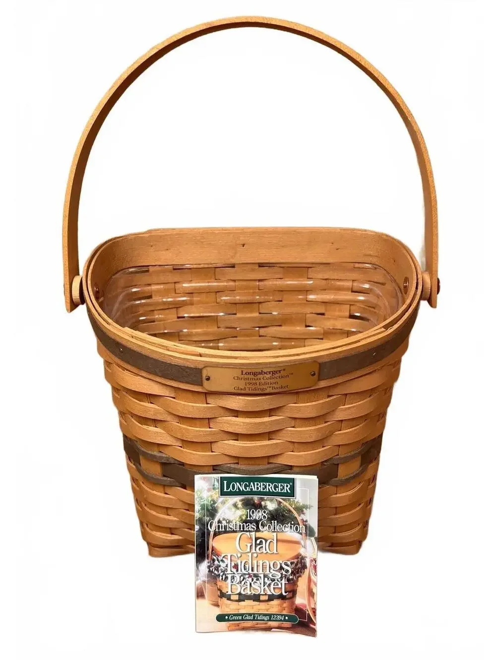 Longaberger 1998 Christmas Collection Glad Tidings Basket
